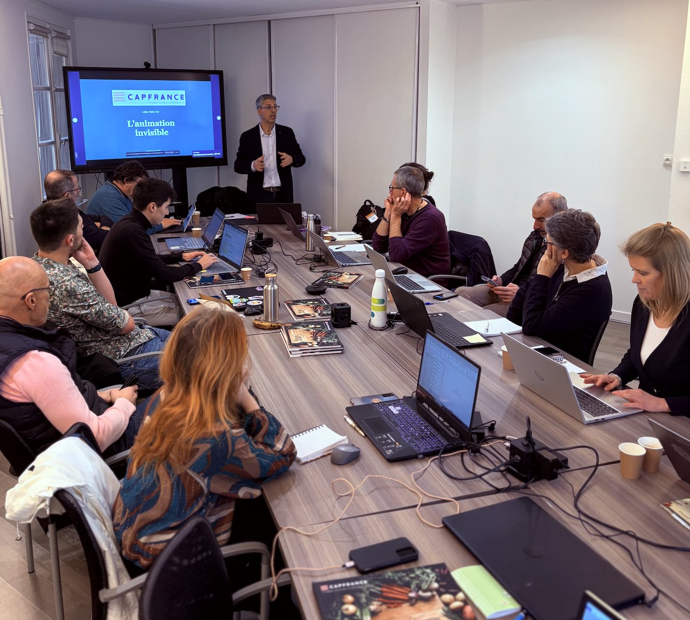 Vincent Leclerc en formation intra-entreprise Vincent Leclerc en formation intra-entreprise